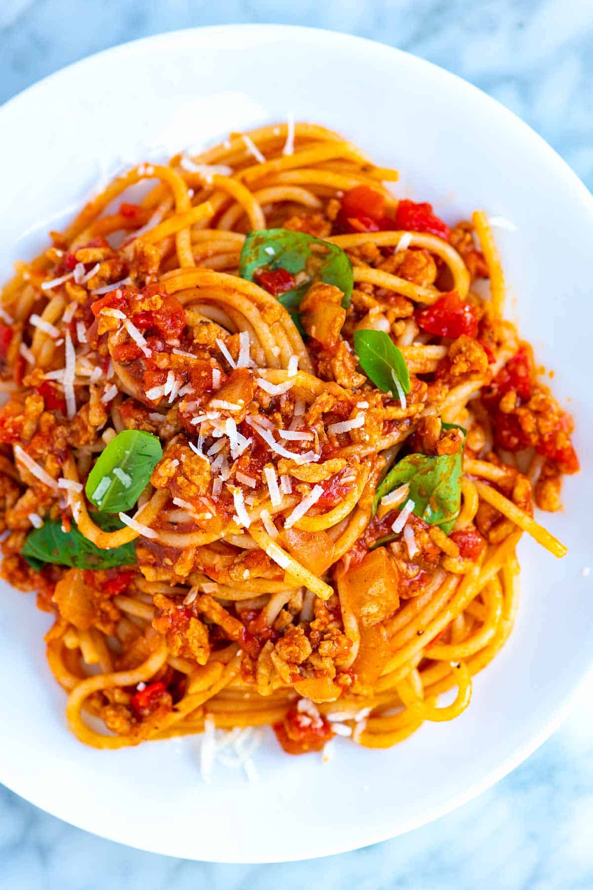 Simple weeknight spaghetti with meat sauce recipe – Changing Habits