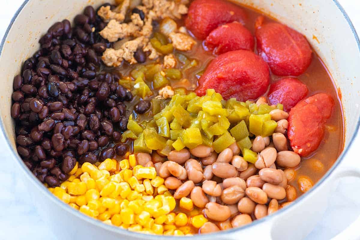 Taco soup ingredients