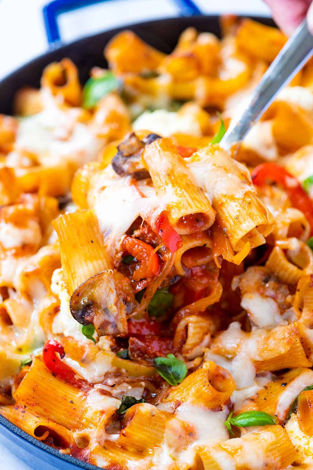Baked Pasta with Lots of Vegetables