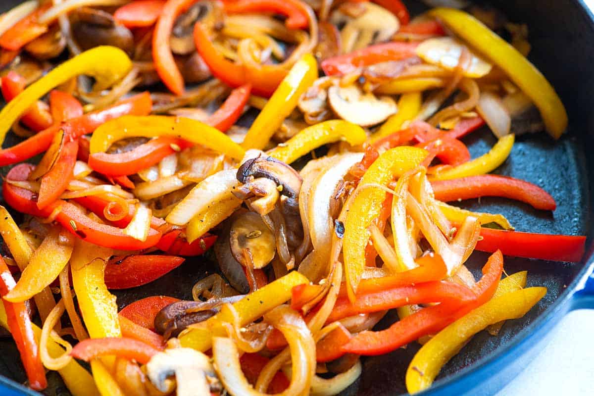 Vegetables for the Pasta Bake