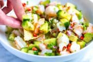 Easy Shrimp Ceviche