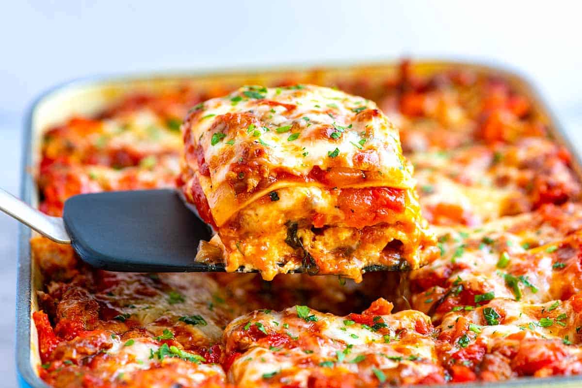 Easy Classic Lasagna Made From Scratch