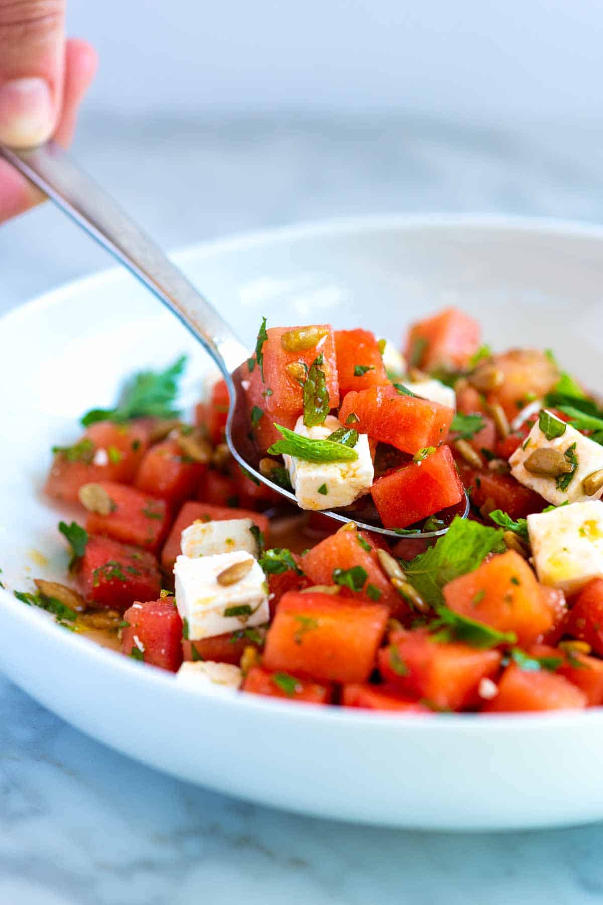 Our Favorite Watermelon Salad