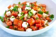 Easy Watermelon Feta Salad