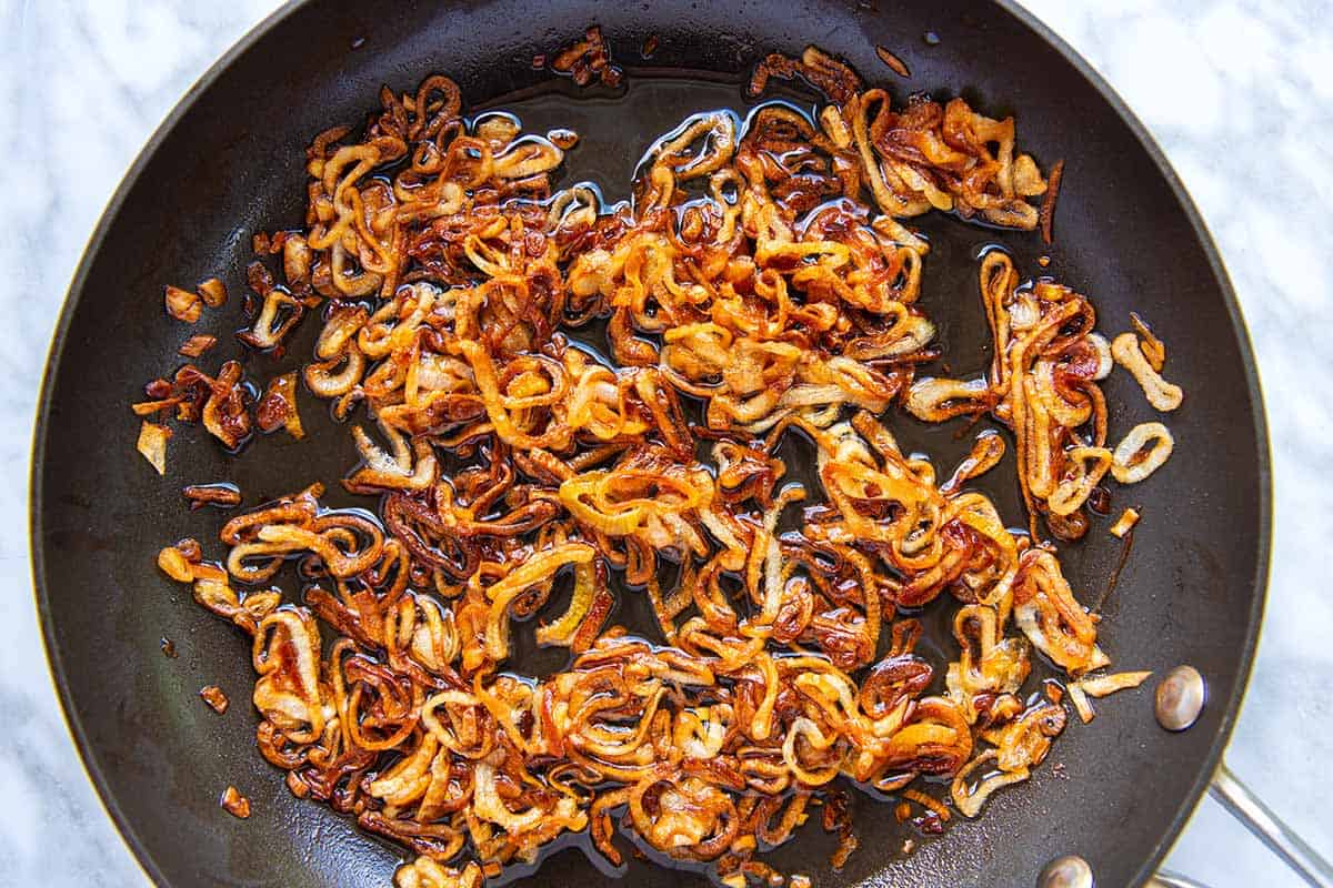 crispy shallots! 