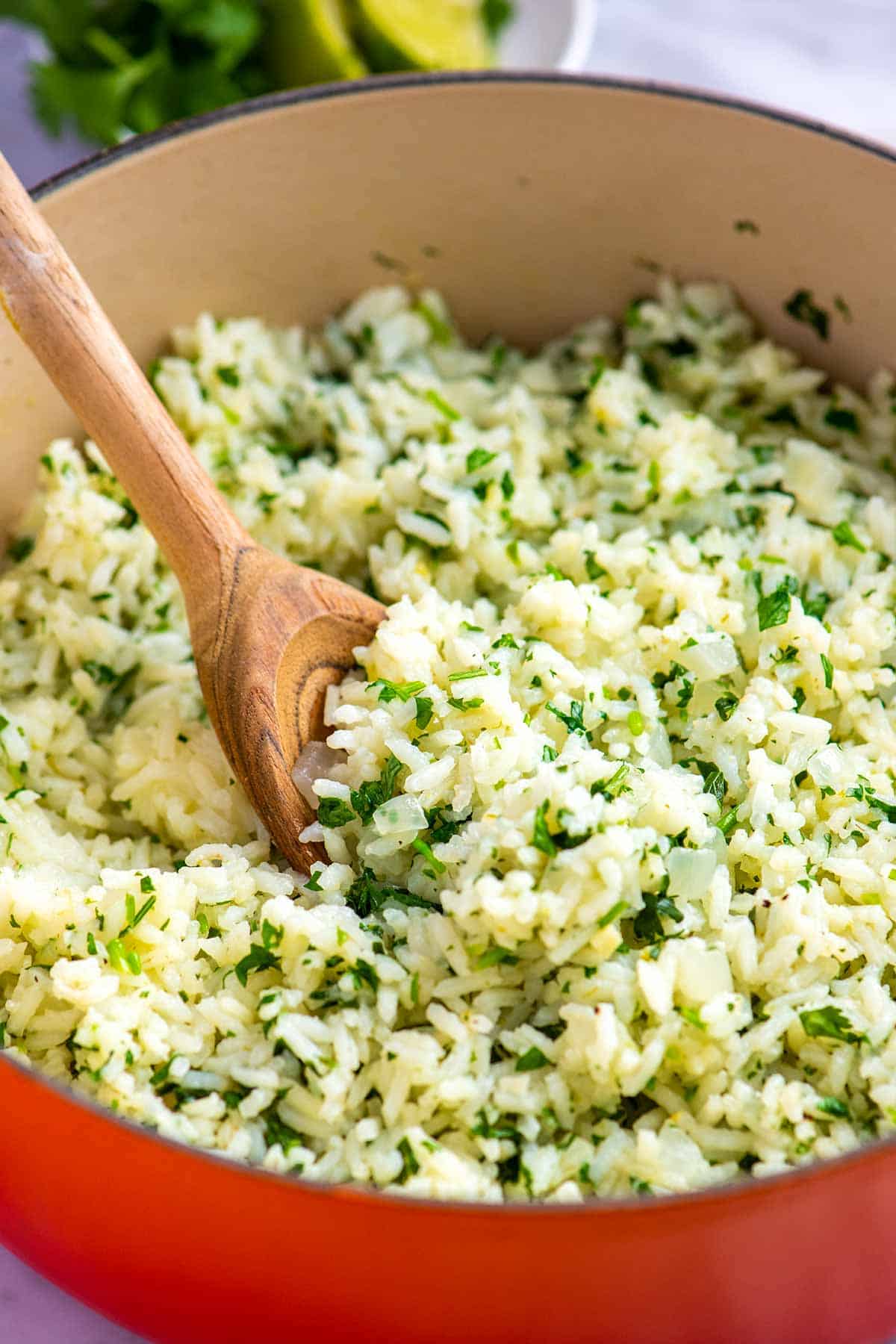 The Best Cilantro Lime Rice