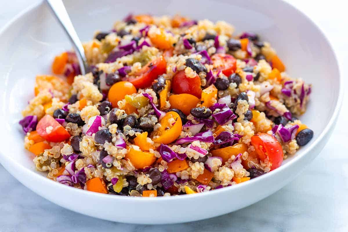 Black Bean and Quinoa Salad