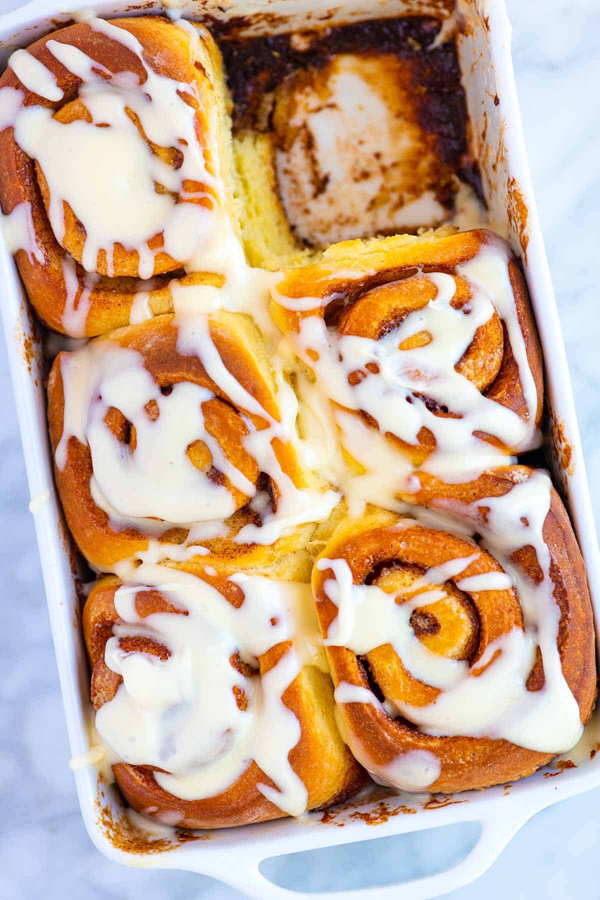 Soft Fluffy Cinnamon Rolls with Cream Cheese Frosting
