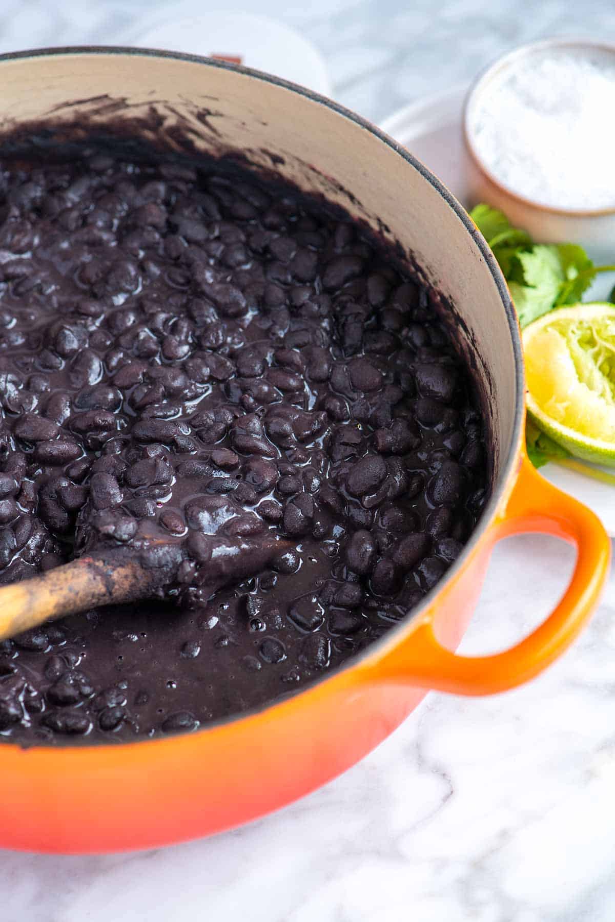 Easy Black Beans From Scratch