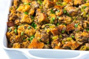 Seriously Good Mushroom Stuffing Recipe