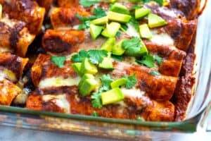 Easy Chicken Enchiladas Recipe