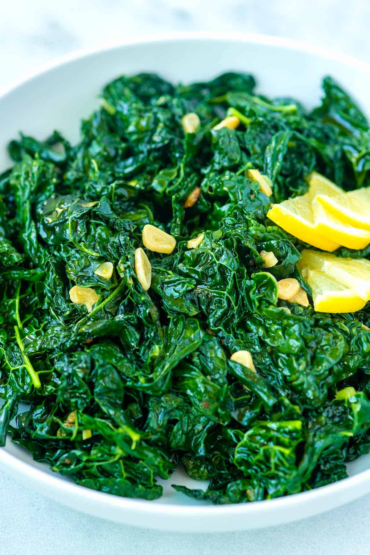 Sautéed Kale Recipe with Garlic