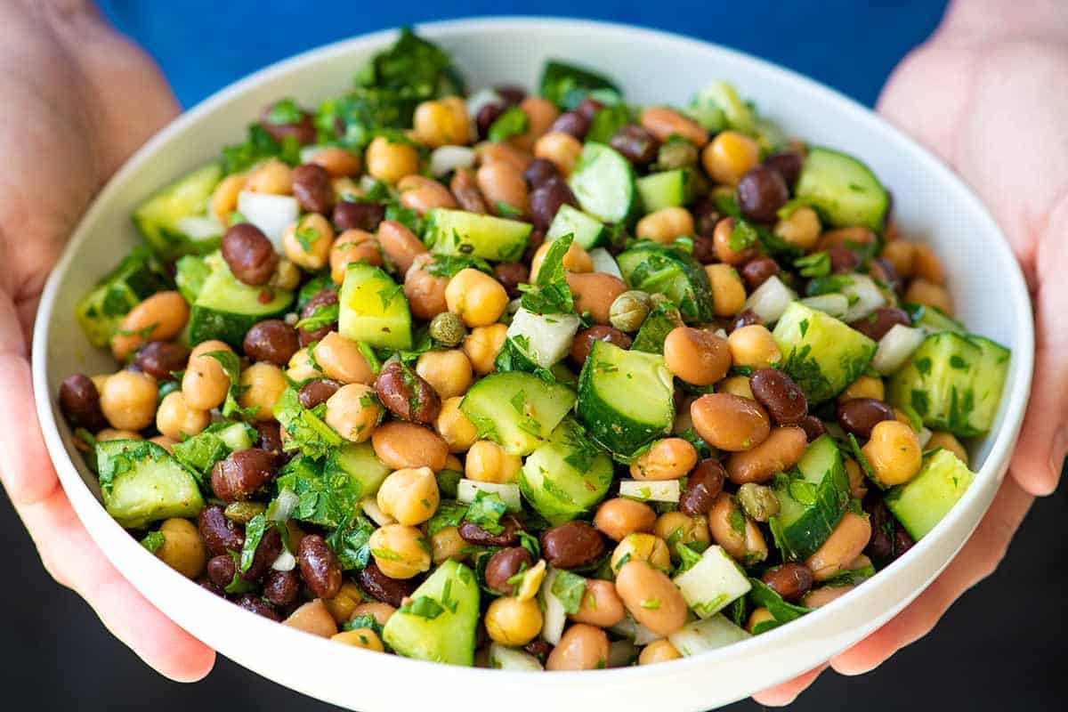 Ridiculously Easy Bean Salad