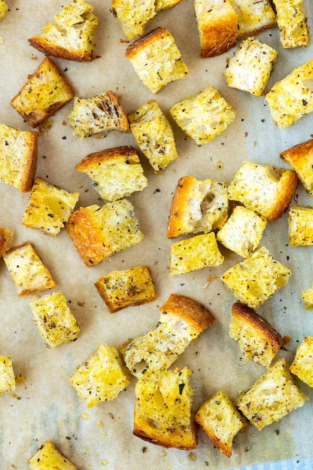 Easy Homemade Croutons Recipe