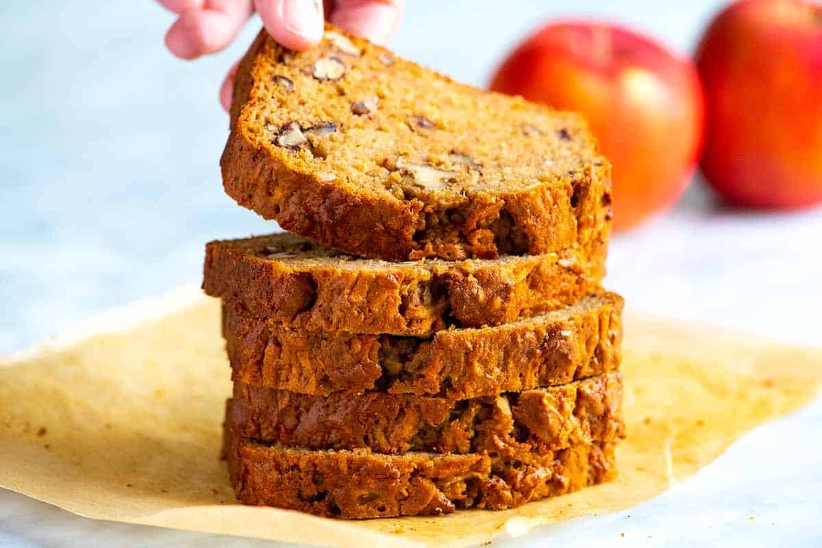 Apple Cinnamon Bread Recipe - Shugary Sweets