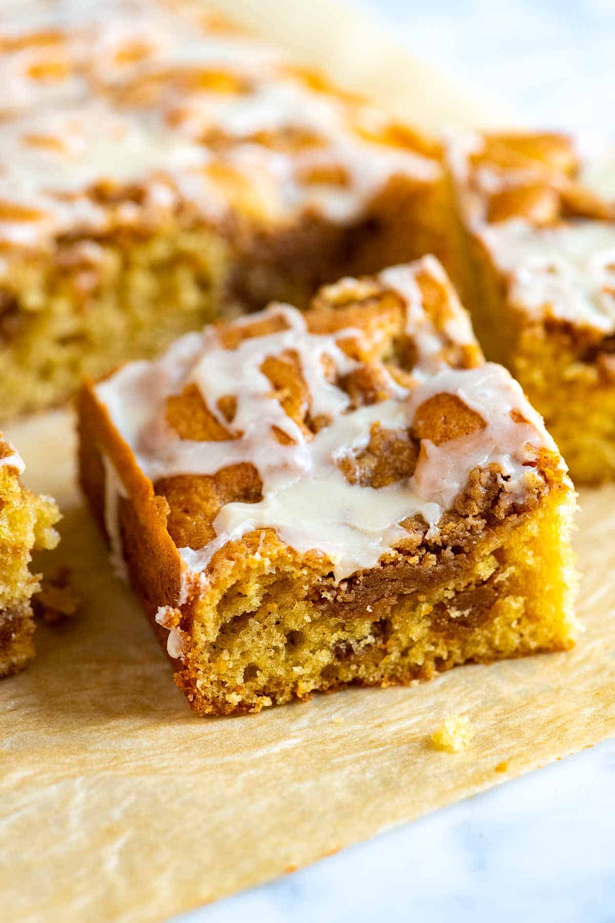 Sour Cream Coffee Cake with Brown Sugar Streusel