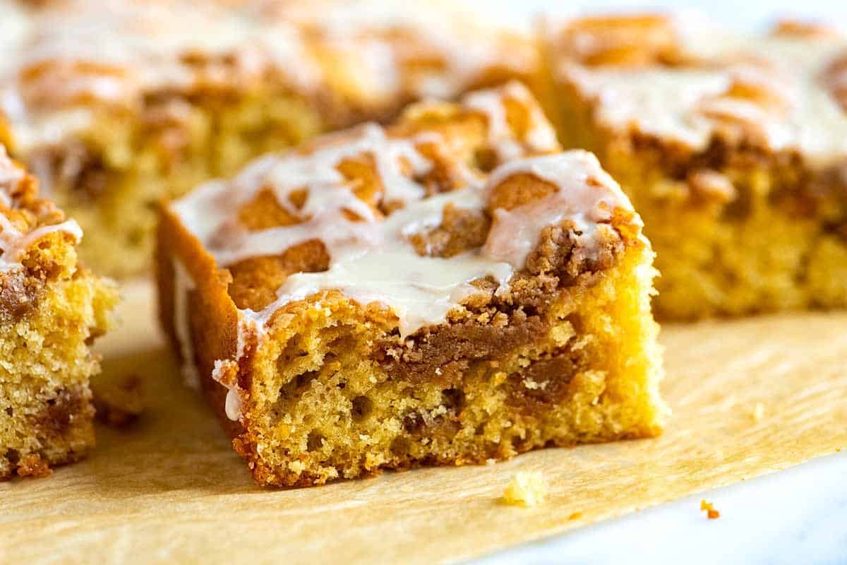 Cinnamon Swirled Coffee Cake