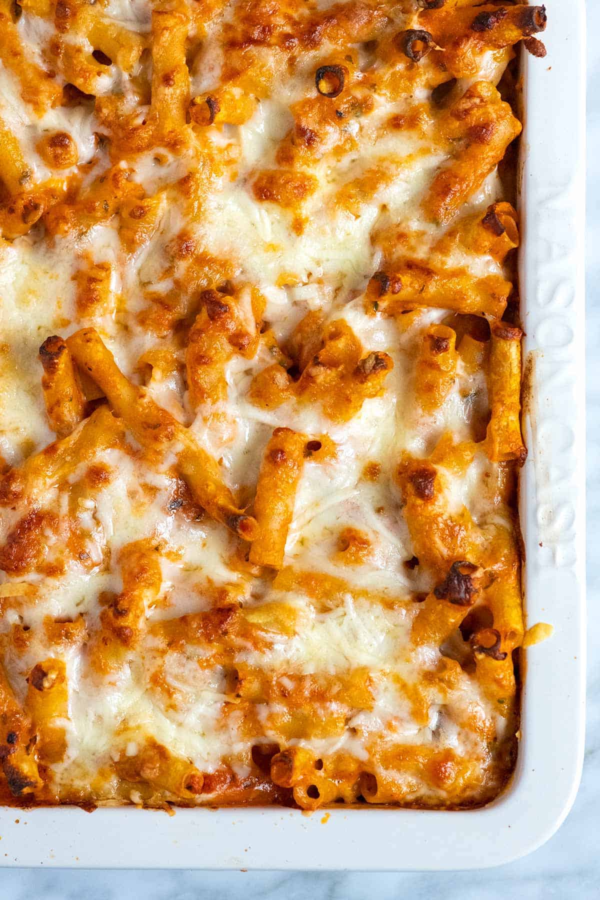 Cheesy baked ziti