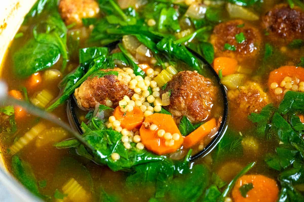 Homemade Italian Wedding Soup