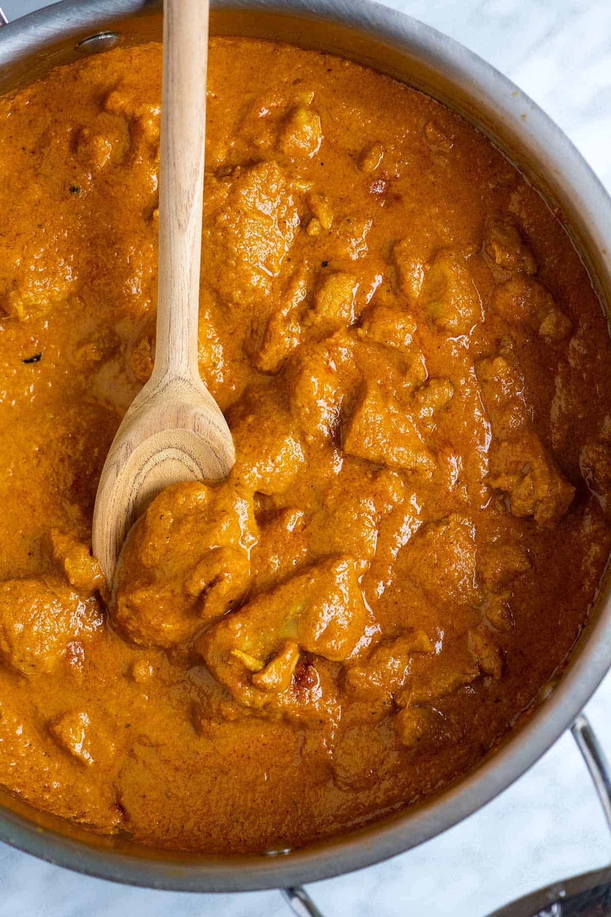 Indian-inspired chicken curry