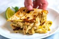 Chicken Quesadillas