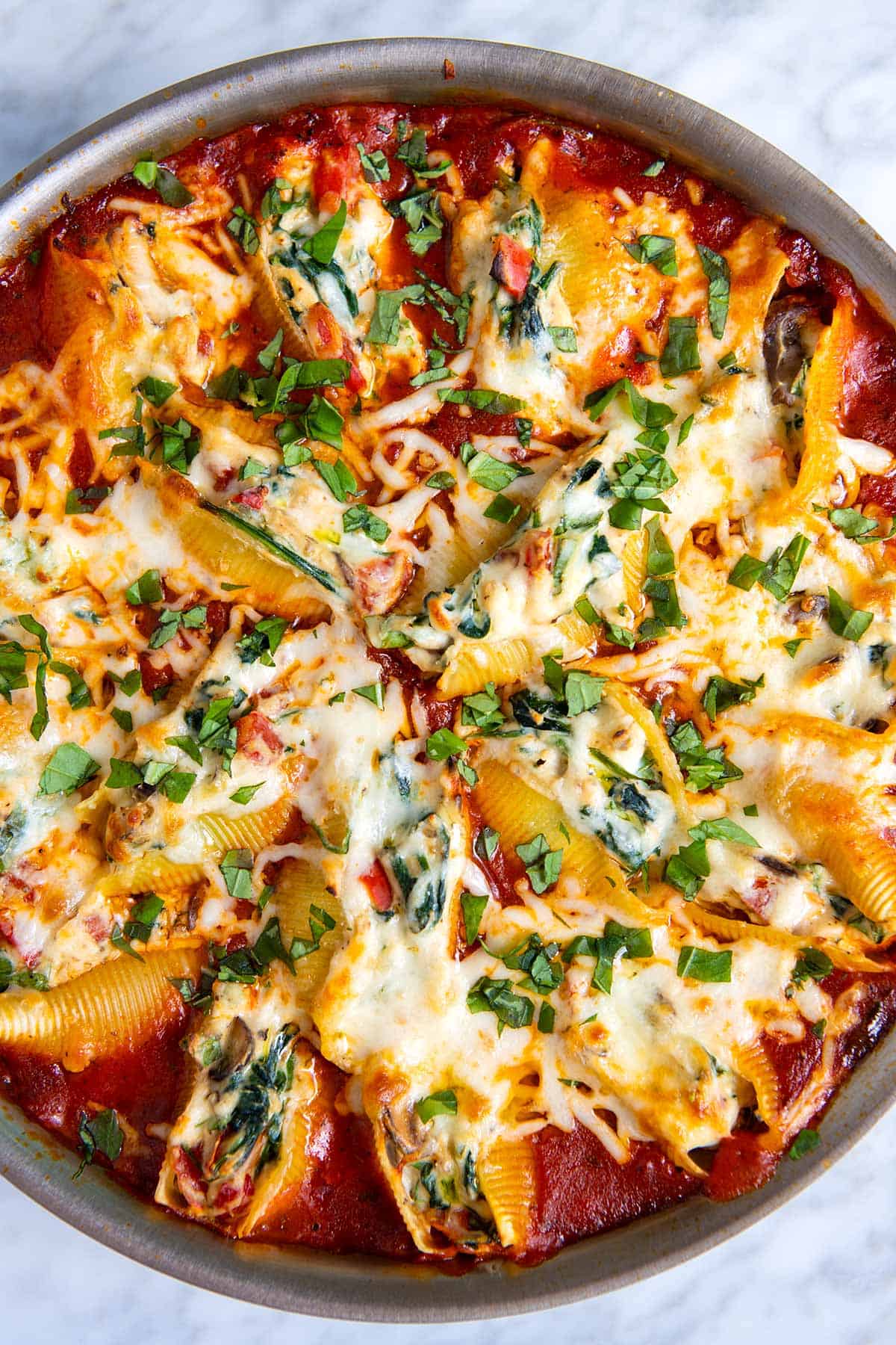 Veggie Stuffed Shells