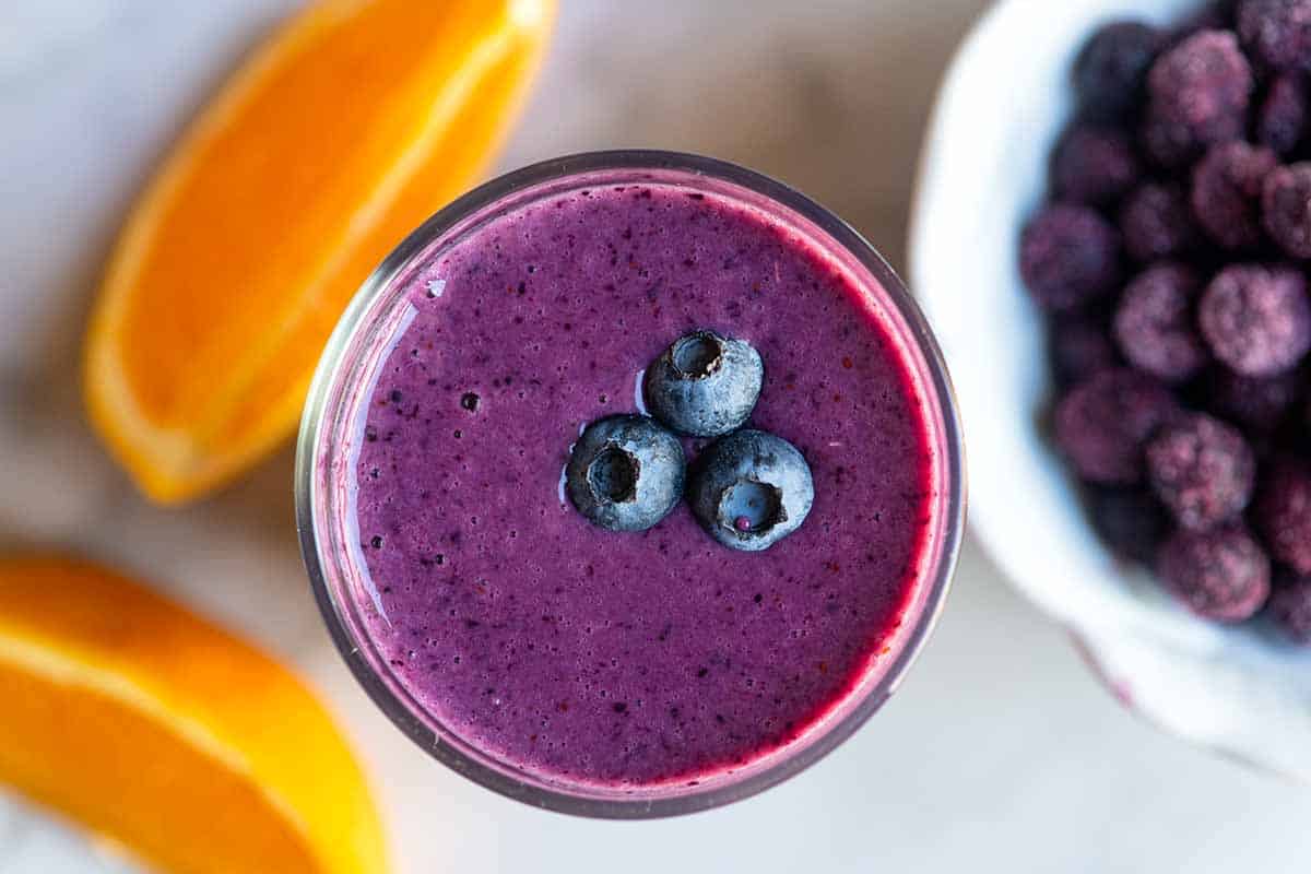 How To Make A Smoothie In A Blender With Frozen Fruit