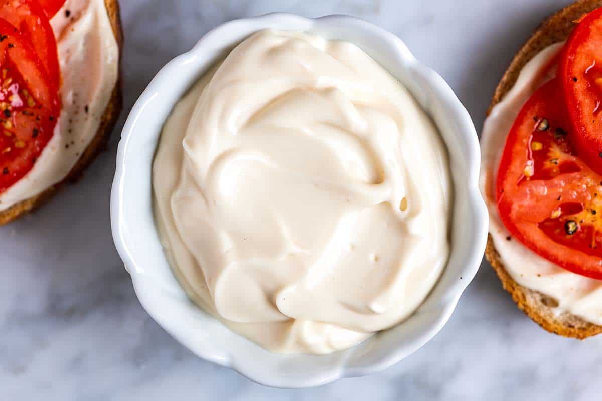 Easy Vegan Mayonnaise