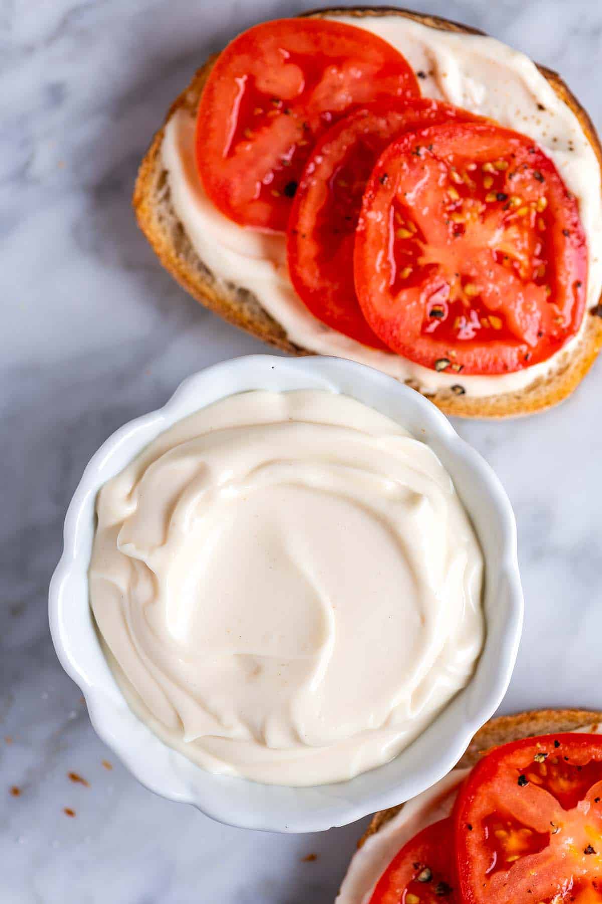 Easy Homemade Vegan Mayonnaise