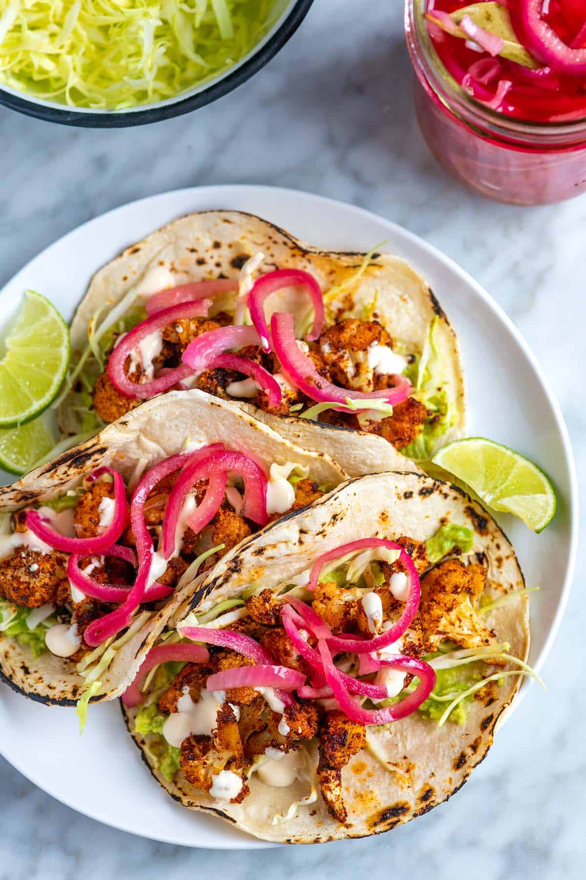 Spiced Cauliflower Tacos