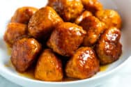 Hot Honey Chicken Meatballs