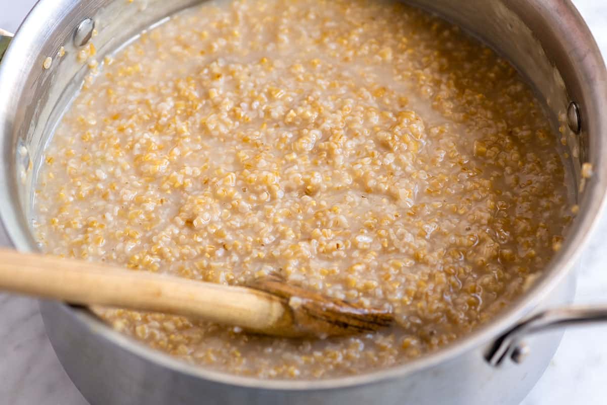 Cooking steel cut oats