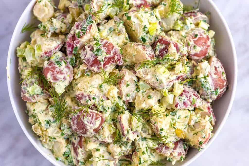 Creamy Red Potato Salad Recipe