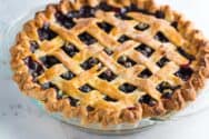 Easy Homemade Blueberry Pie