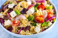 Quick Greek Pasta Salad