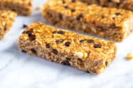 Easy Peanut Butter Granola Bars