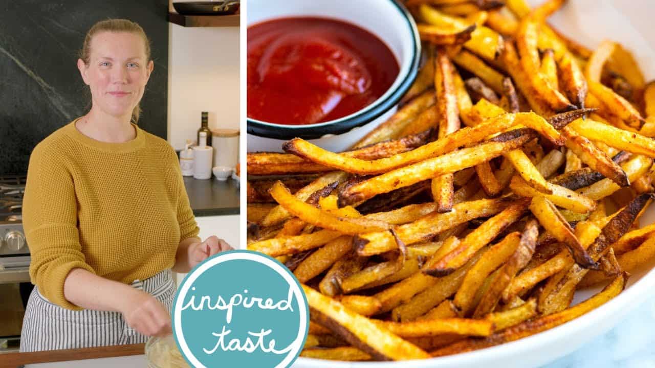 Vidéo de recette de frites au four