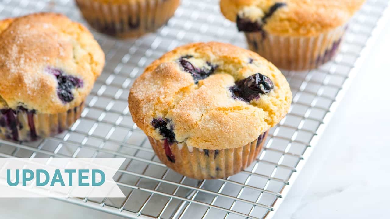 Blueberry Muffins Recipe Video