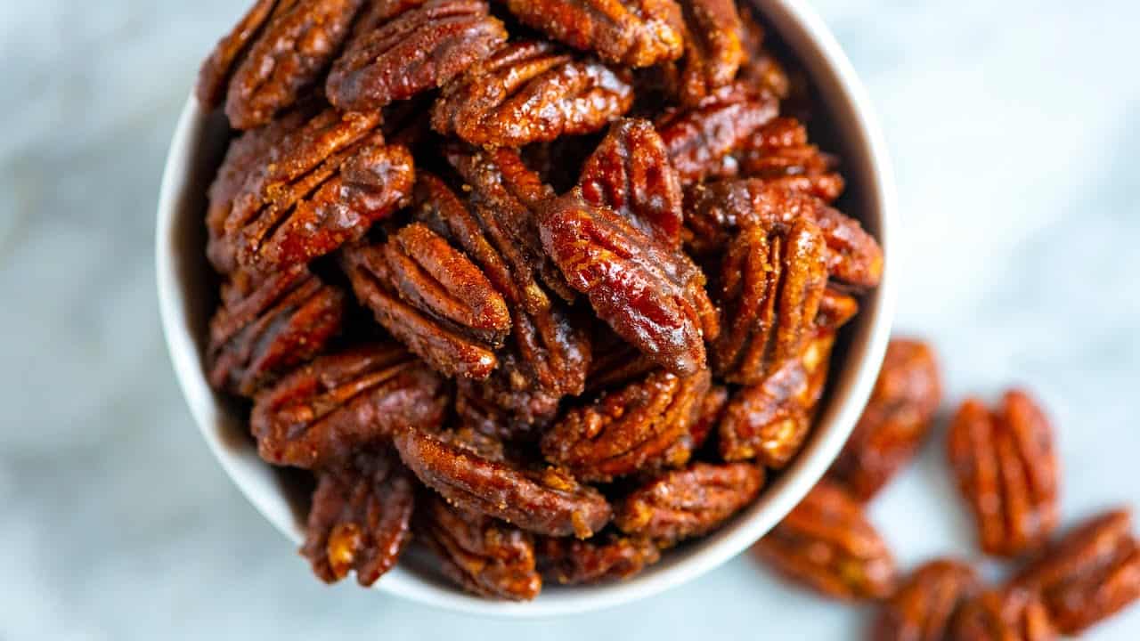 Easy Candied Pecans Recipe Video