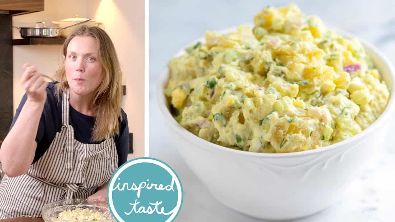 Easy Creamy Potato Salad Recipe Video