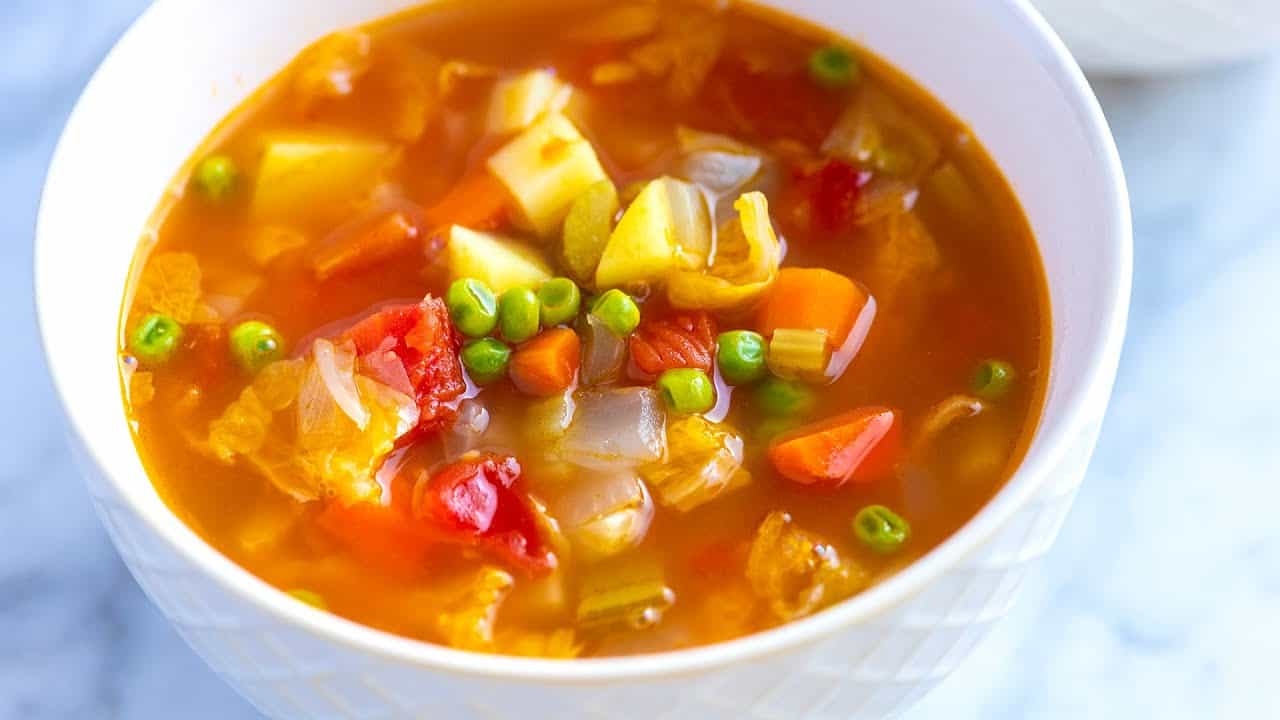 Easy Homemade Vegetable Soup Recipe