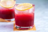 Ginger Hibiscus Mocktail