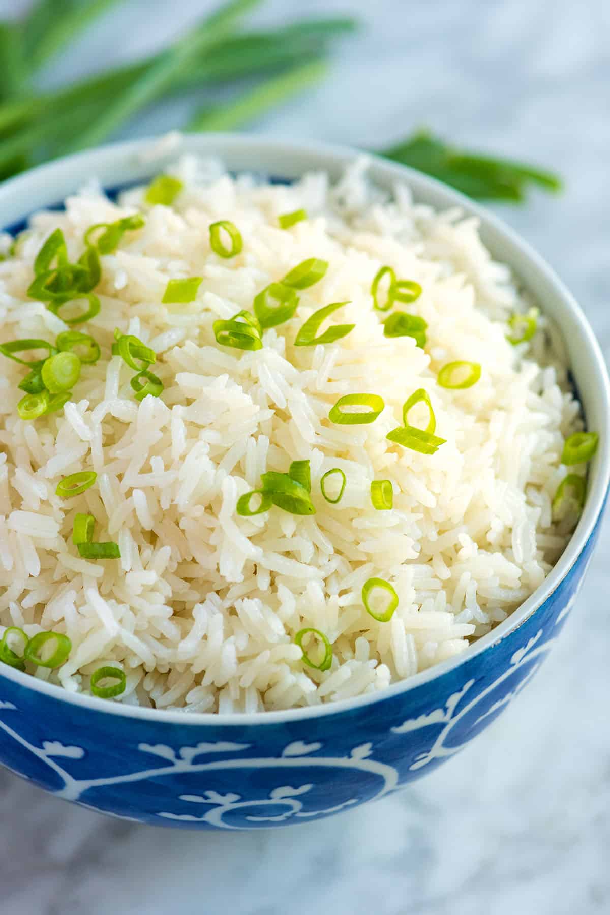 A bowl of fluffy coconut rice