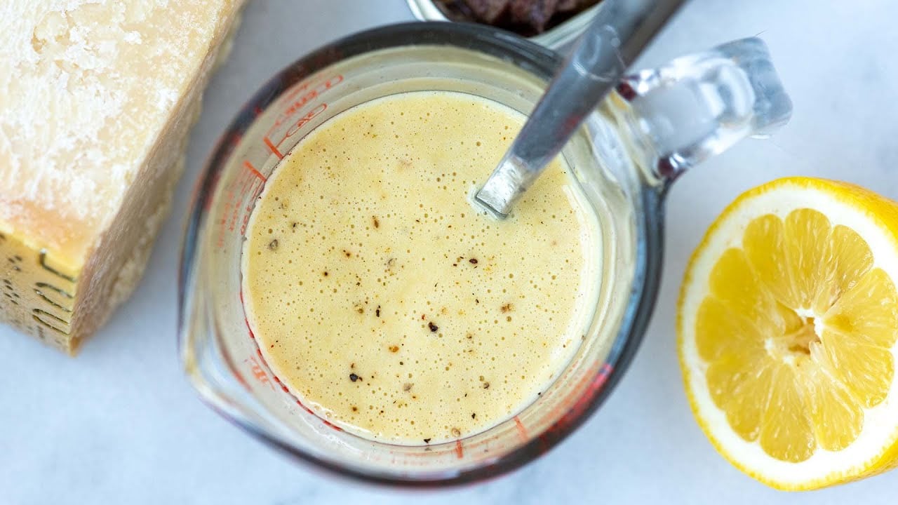 Creamy Caesar Salad Dressing