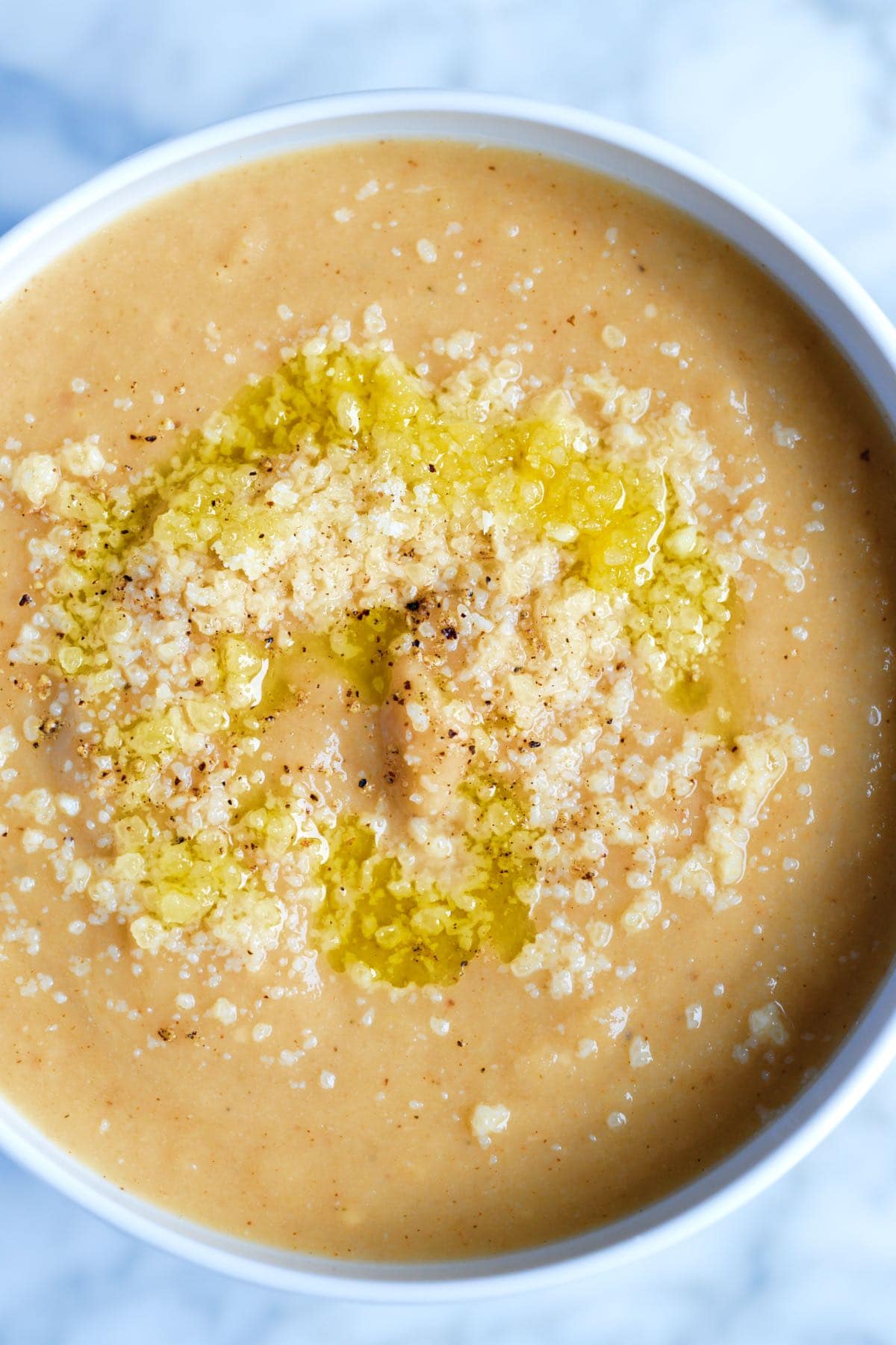 Easy Roasted Cauliflower Soup (Blender Soup)