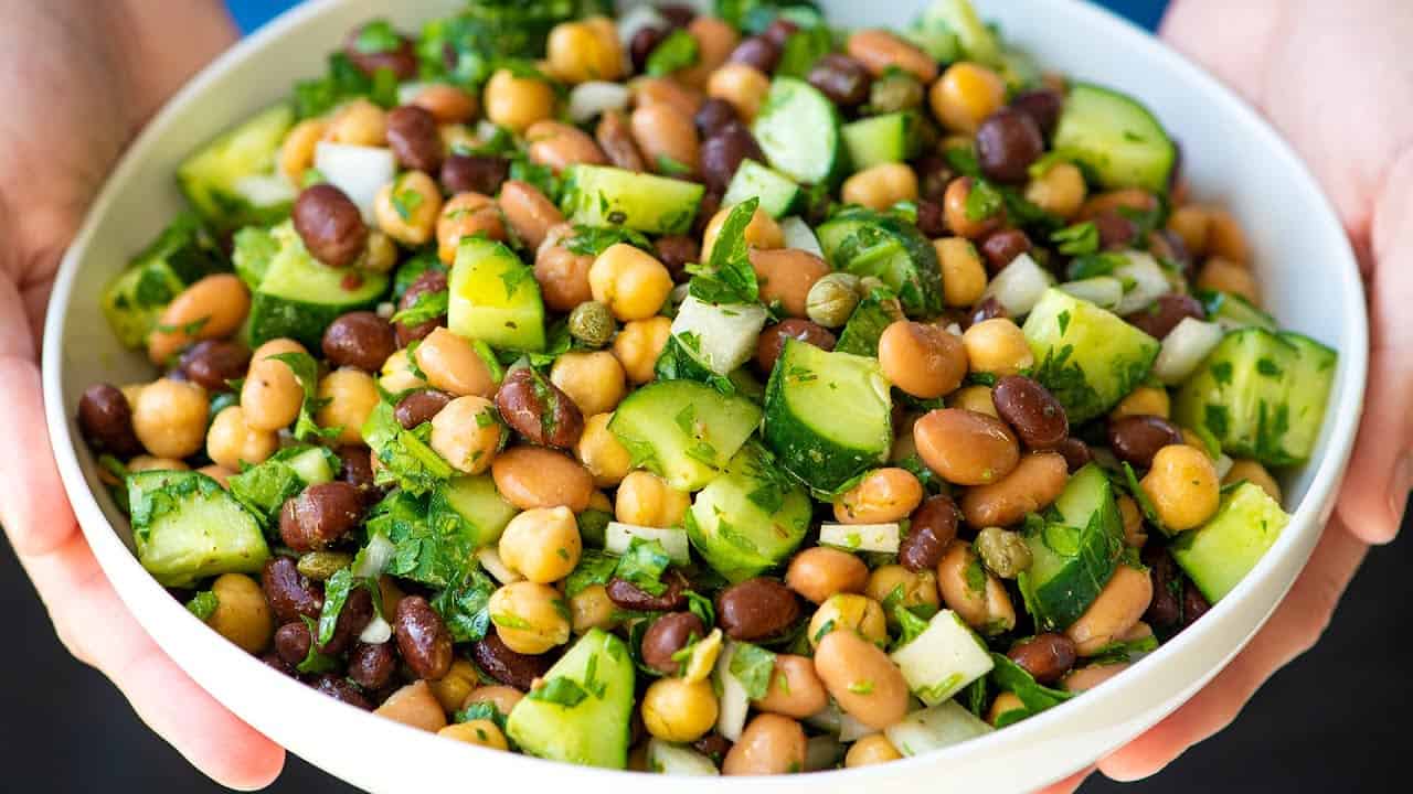 Easy Bean Salad Recipe Video
