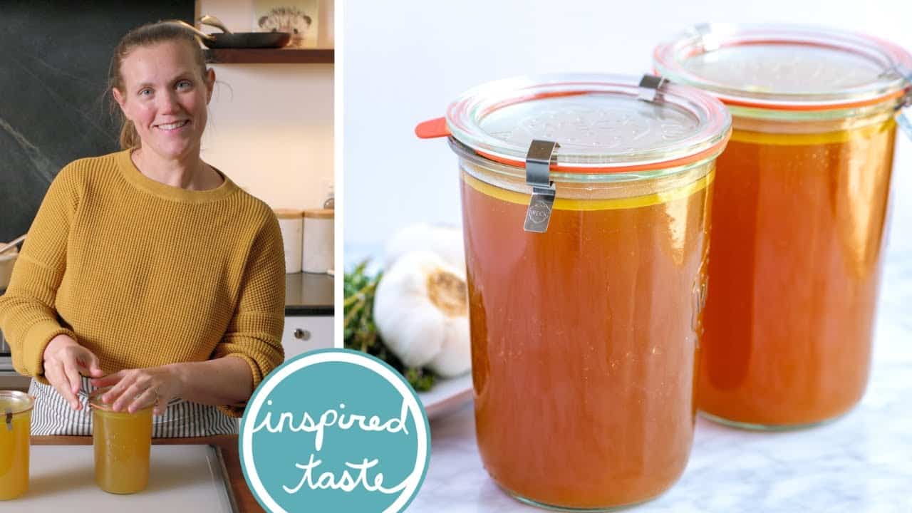 Homemade Chicken Stock Recipe Video
