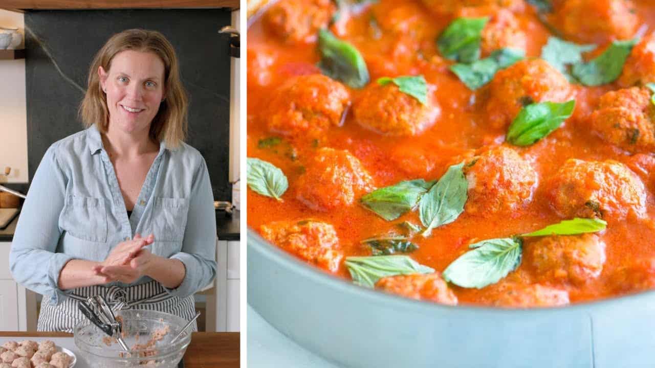 Easy Turkey Meatballs Recipe Video