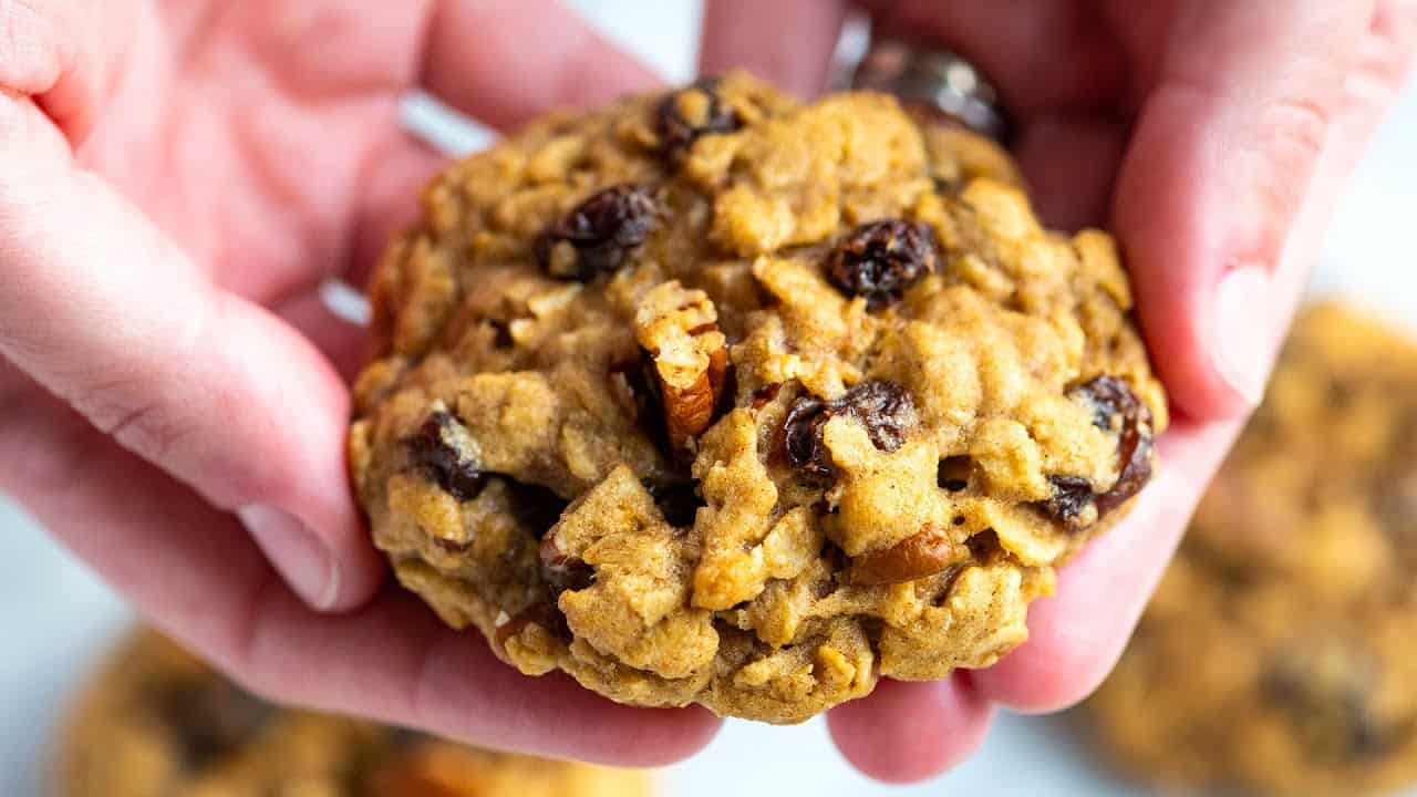 Easy Oatmeal Cookies Recipe Video