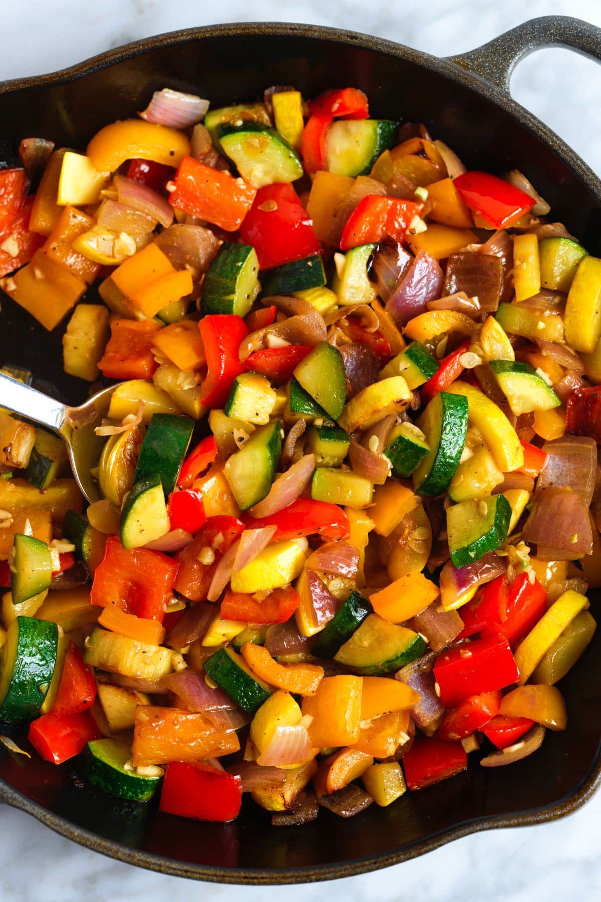 Best Sauteed Vegetables in a Skillet